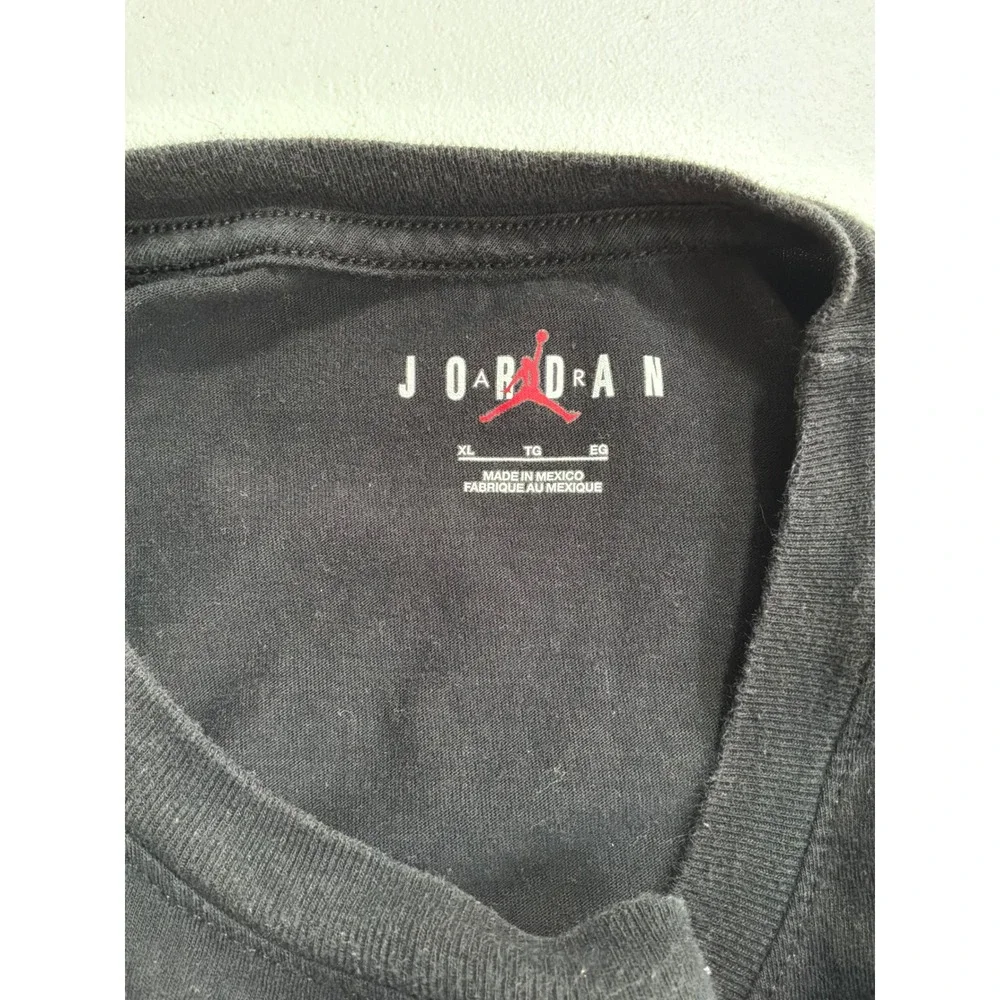 Jordan Flight Rose Sorry For Your Loss Tour Portland 1992 Black T-Shirt Mens XL
